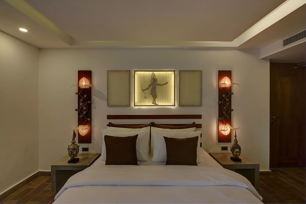 The Thirdfold Residence Siem Reap Extérieur photo A bedroom at the hotel