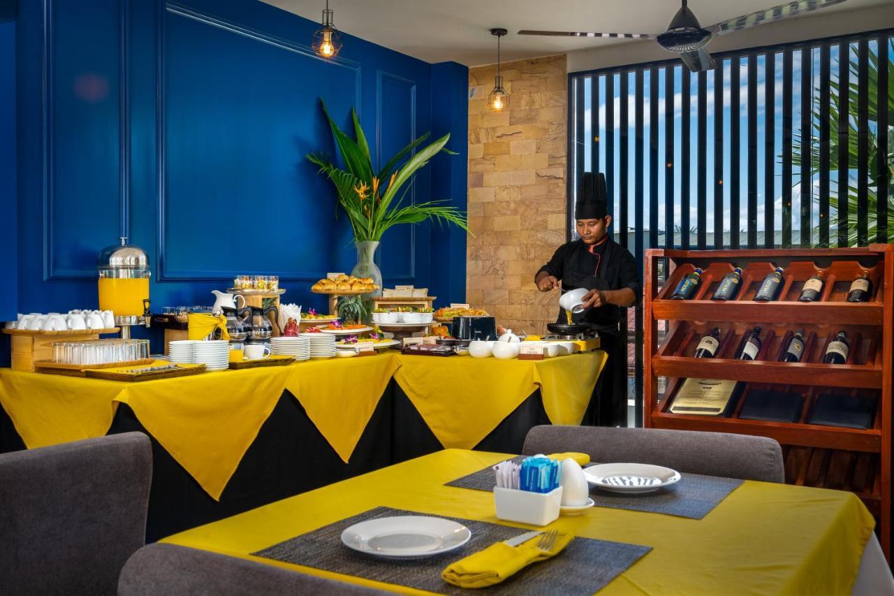 The Thirdfold Residence Siem Reap Extérieur photo The restaurant
